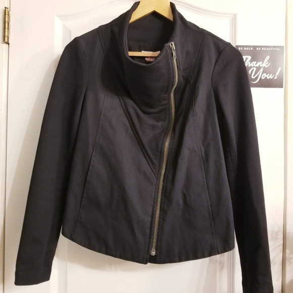 Helmut Lang Cotton Moto Jacket - Picture 3 of 5